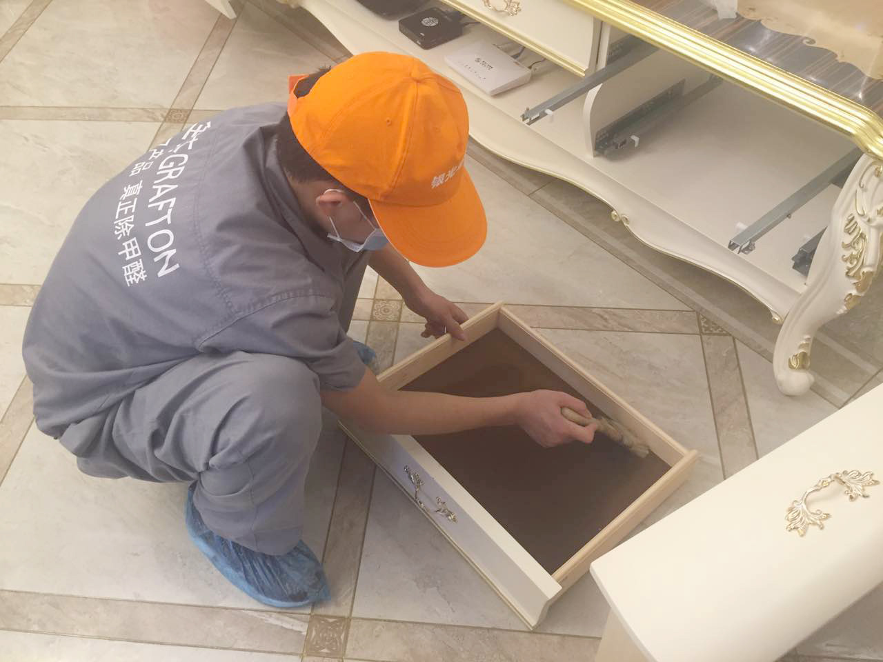 電視柜抽屜全方位施工 電視柜抽屜全方位施工