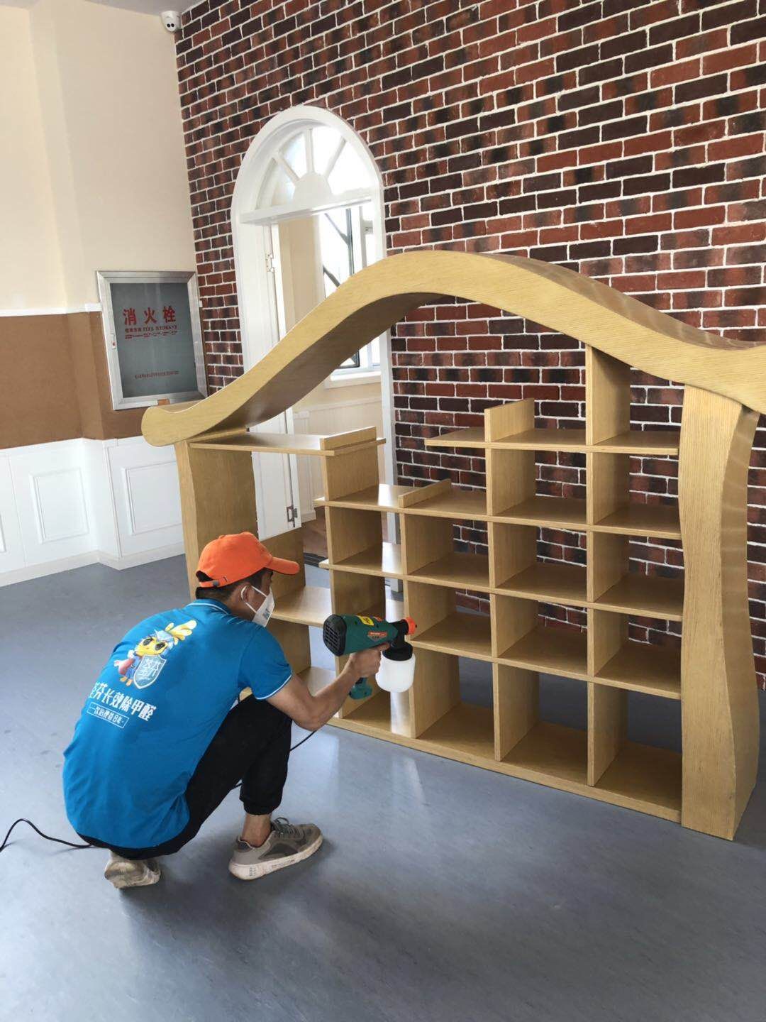 木柜造型全方位噴涂施工治理甲醛 木柜造型全方位噴涂施工治理甲醛