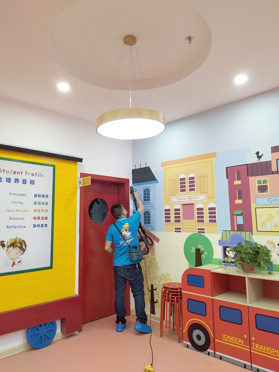 教室墻面頂面全方位噴涂治理甲醛 教室墻面頂面全方位噴涂治理甲醛