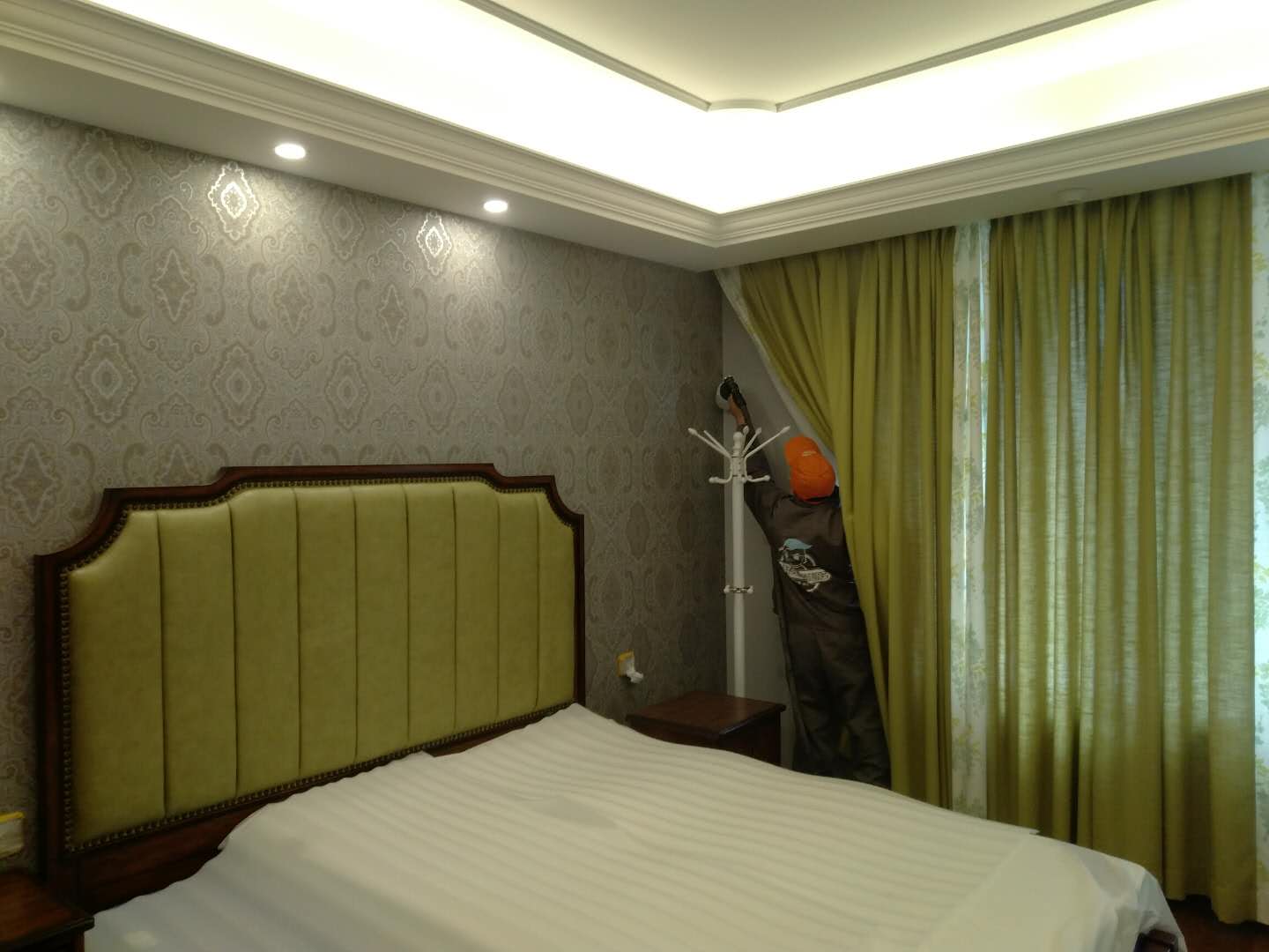 臥室壁紙全方位施工治理 臥室壁紙全方位施工治理