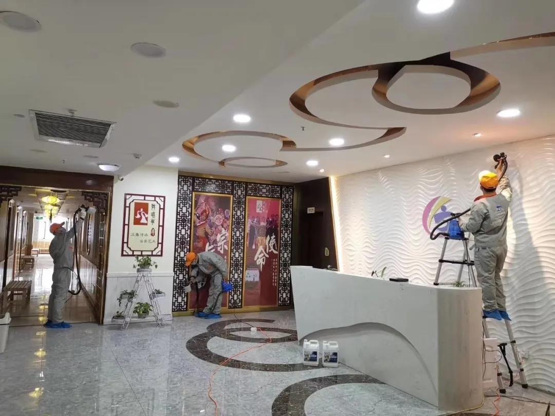 學(xué)校形象墻全面噴涂施工治理甲醛 學(xué)校形象墻全面噴涂施工治理甲醛