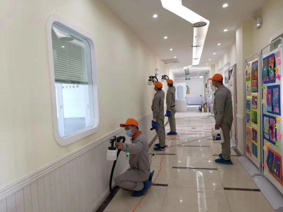 學(xué)校過(guò)道噴涂施工治理甲醛 學(xué)校過(guò)道噴涂施工治理甲醛